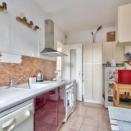 Apartment Cozy For 4 - 20e Pere Lachaise Paris